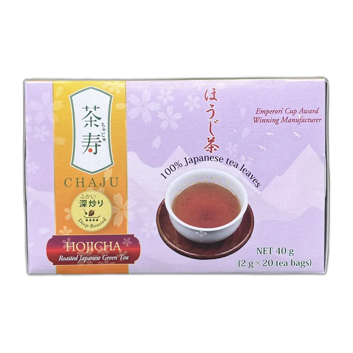 CHAJU Japanese Green Tea Bag Hojicha 40g