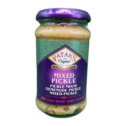 PATAK'S Mixed Pickles Gemüse Eingelegt Hot 283G