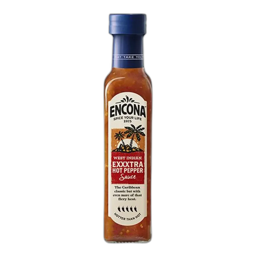 ENCONA Exxxtra Hot Pepper Sauce – Extrem scharfe Chilisauce 142ml