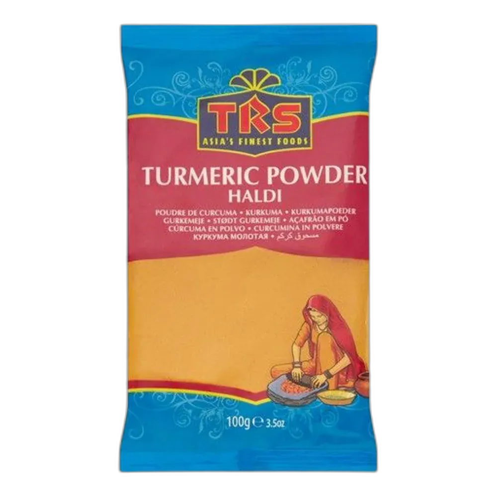 TRS Kurkumapulver 100G – Haldi Gewürz für Currys & mehr