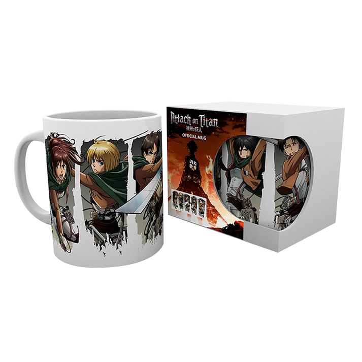 ATTACK ON TITAN Mug 320ml Characters Montage