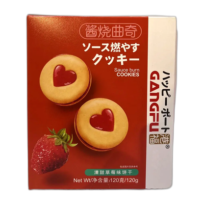 GANGFU Cookie Strawberry 120G
