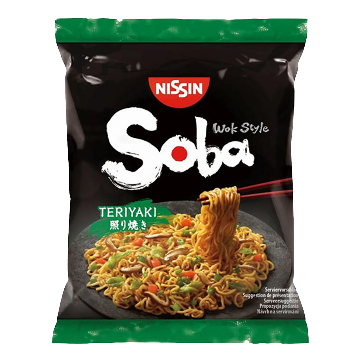 NISSIN Noodle Bag Soba Teriyaki 110G