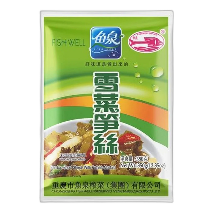 FISH WELL Senf mit Bambus 350G