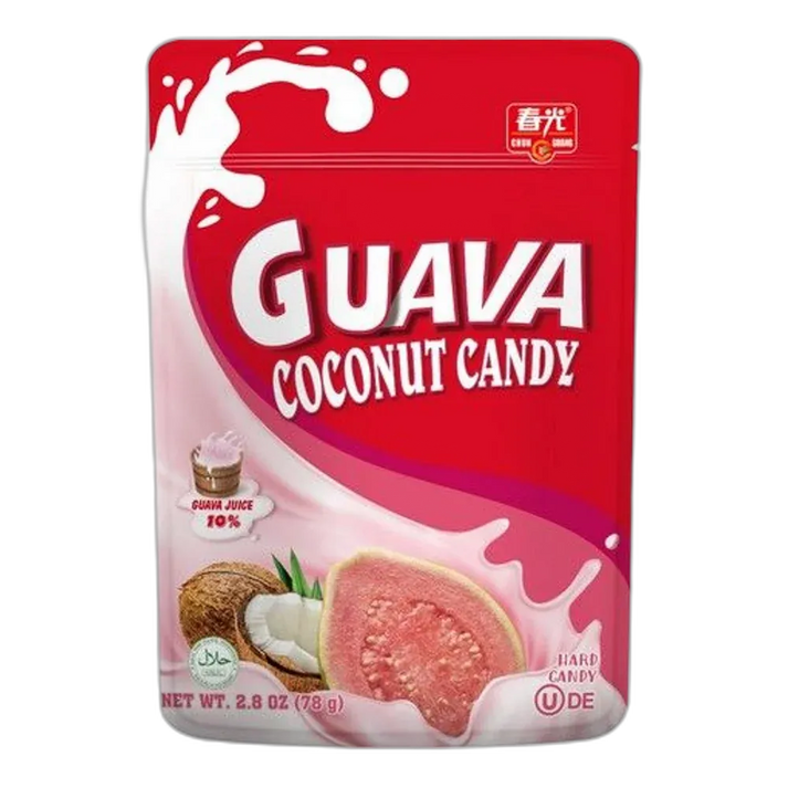 CHUN GUANG Guava Coconut Candy – Guave-Kokos Bonbons 78g