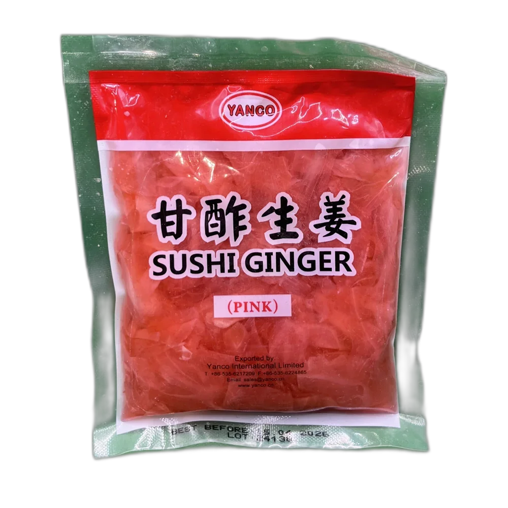 YANCO Sushi Ingwer rosa 150G