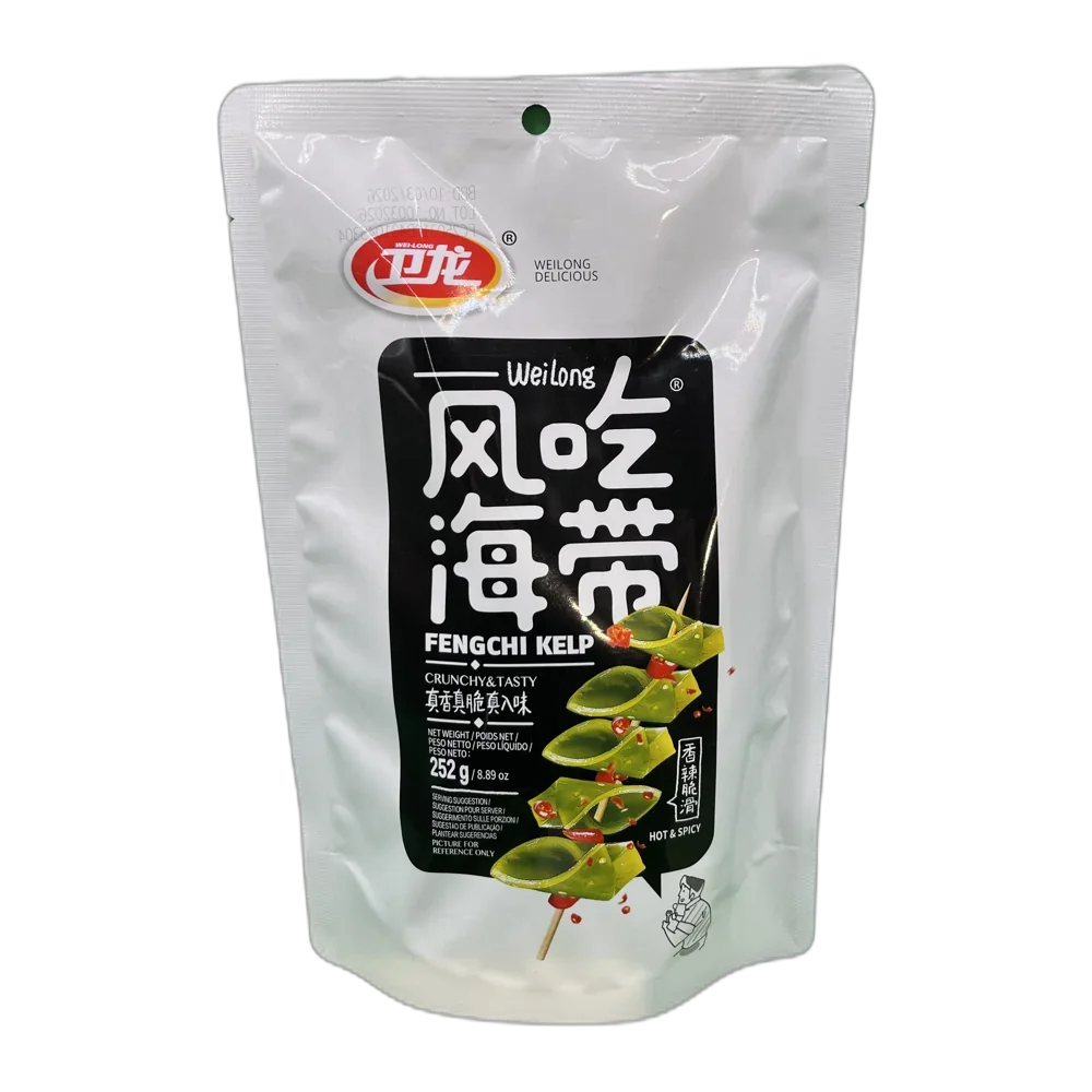 WEILONG Fengchi Kelp Hot Spicy Shuang 252G