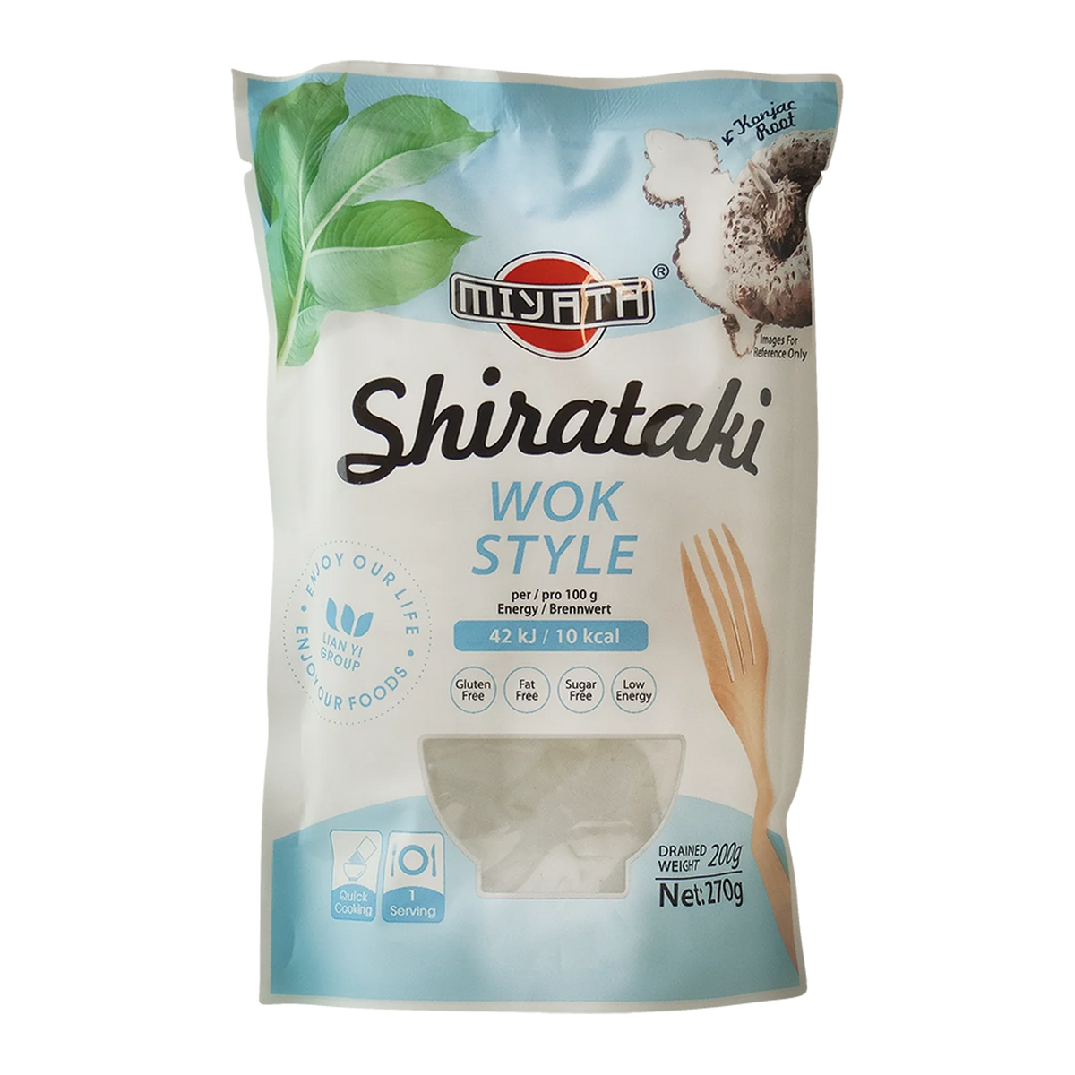 MIYATA Shirataki Wok Style Nudeln 270G
