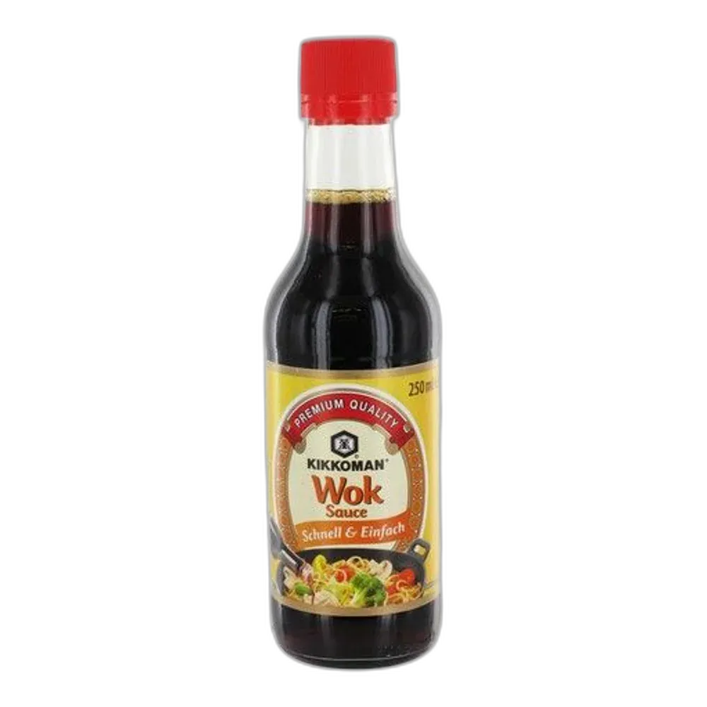 KIKKOMAN Woksauce – Stir-Fry Sauce für asiatische Wokgerichte | 250ml