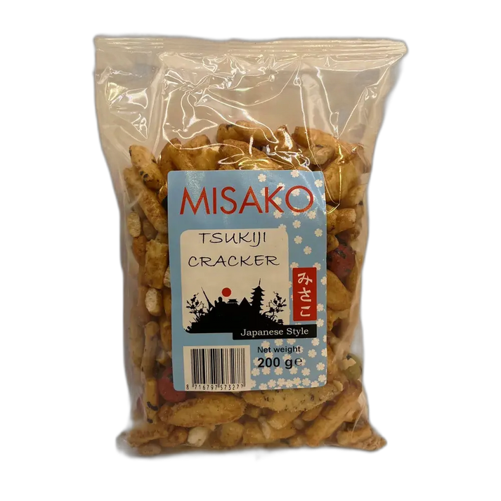 MISAKO Tsukiji Mix, Reis Cracker Nori Mix 200G
