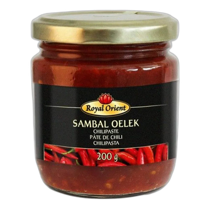 ROYAL ORIENT Sambal Oelek – Chilipaste für asiatische Küche | 200g
