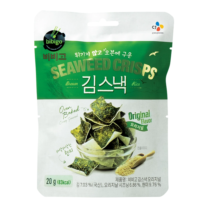 BIBIGO Seaweed Crips original 20G