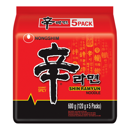 NONGSHIM Shin Ramyun Instant Nudeln 5er Pack 5x120g