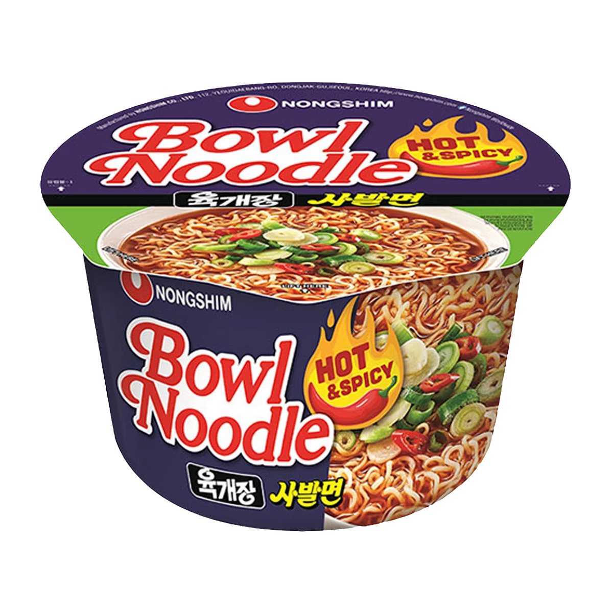 NONGSHIM Instant Nudeln Yukgaejang Hot Bowl 100G