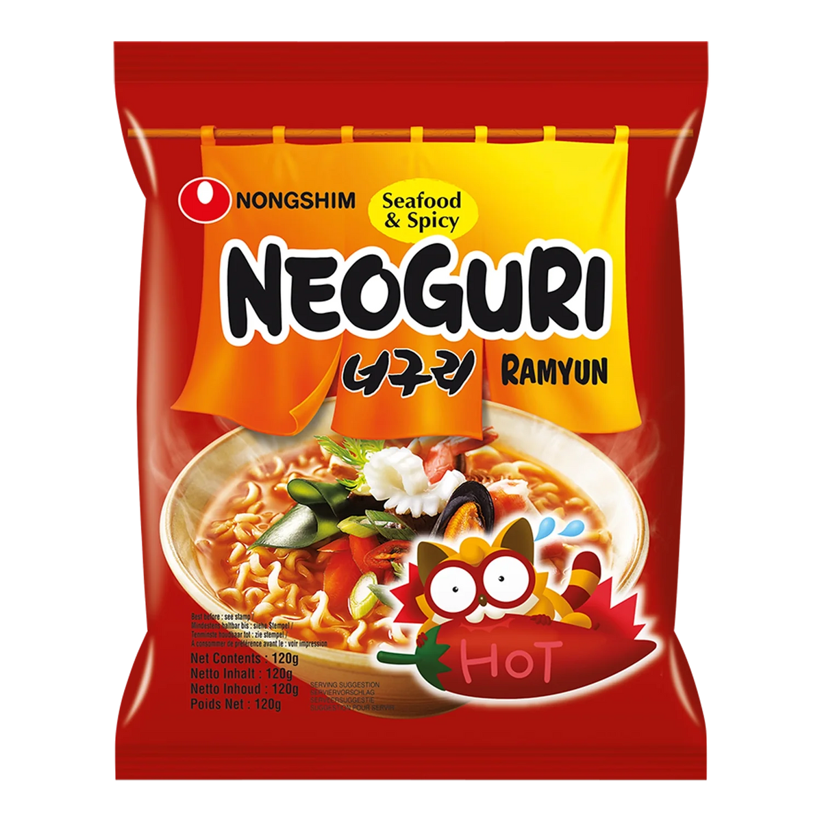 NONGSHIM Instant Nudeln Neoguri Spicy 120G