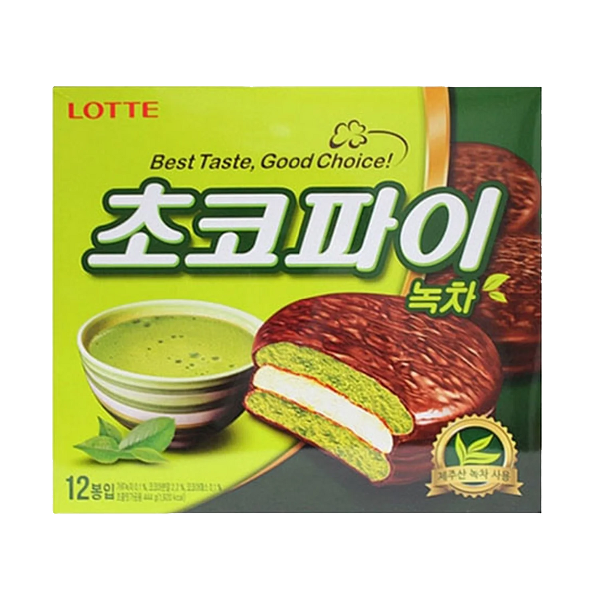 LOTTE Choco Pie Green Tea Green Tea 336G