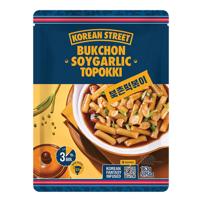 KOREAN STREET Topokki Soy Garlic, 163G
