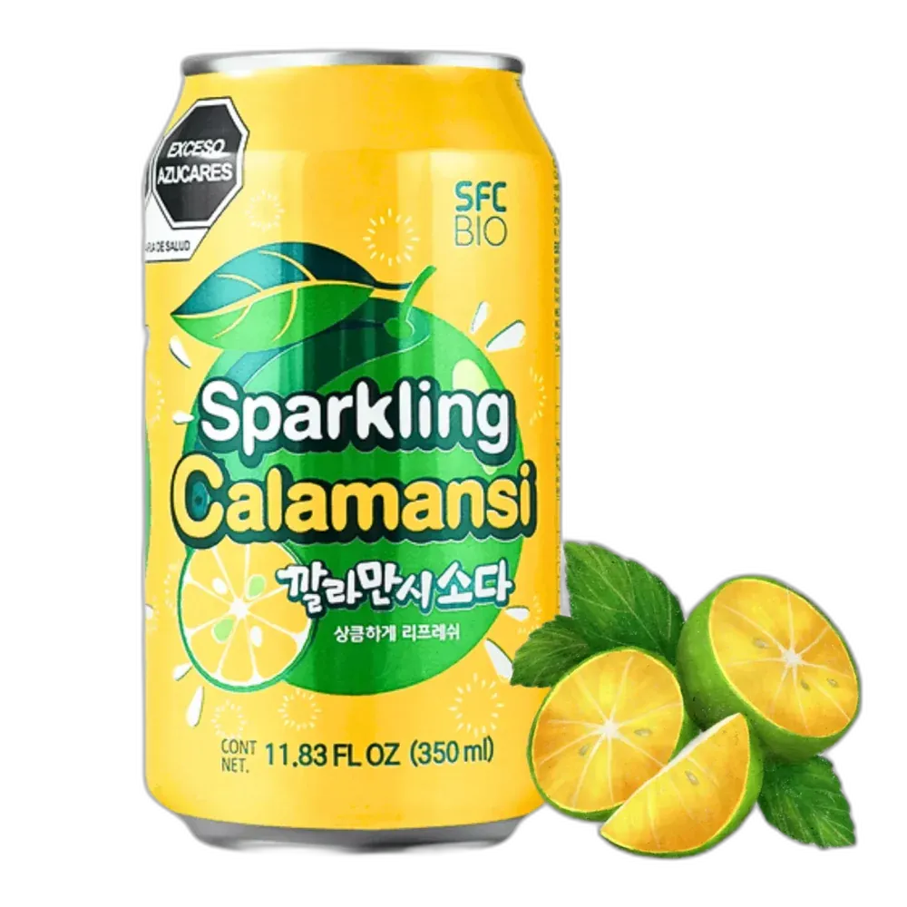 SFC Bio Calamansi Soda – Prickelndes Erfrischungsgetränk aus Korea