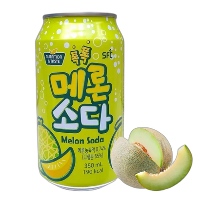 SFC Bio Melon Soda – Spritzige Limonade mit Melonengeschmack 350ml