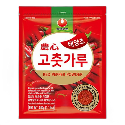 NONGSHIM Gochugaru Paprikapulver grob 500G – Für Kimchi & mehr