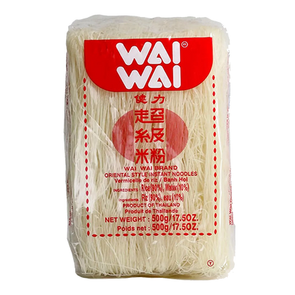WAI WAI Reisnudeln Pk (Clear Pack) 500G