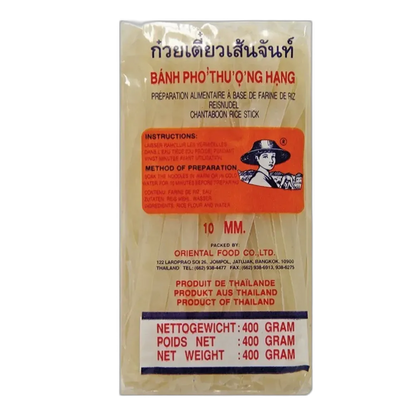 FARMER 10mm Reisbandnudeln 400g – Glutenfreie Thai-Nudeln