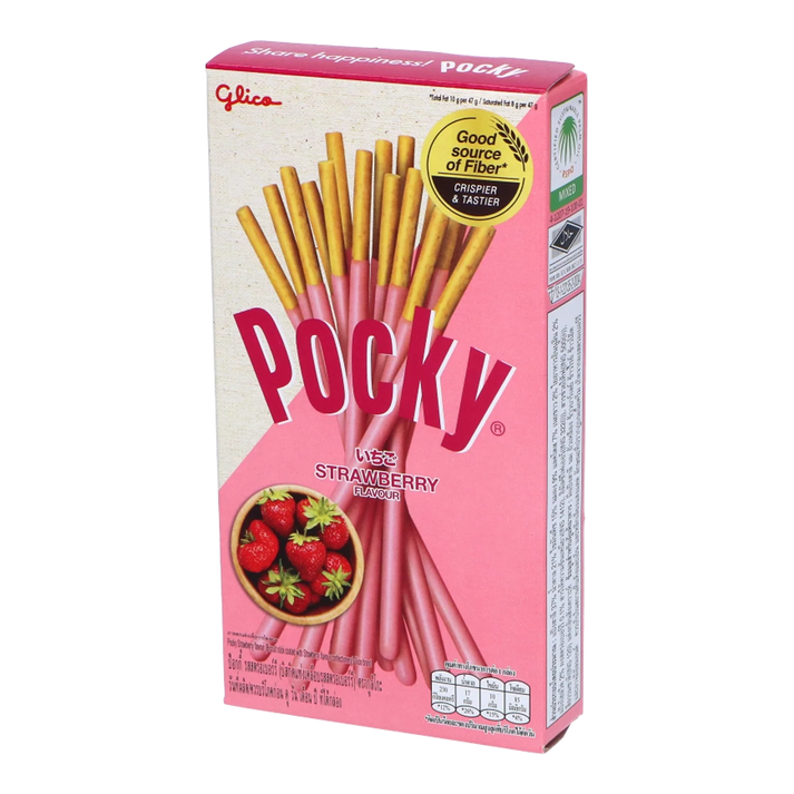 POCKY Biscuit Sticks Strawberry Flav. 47G