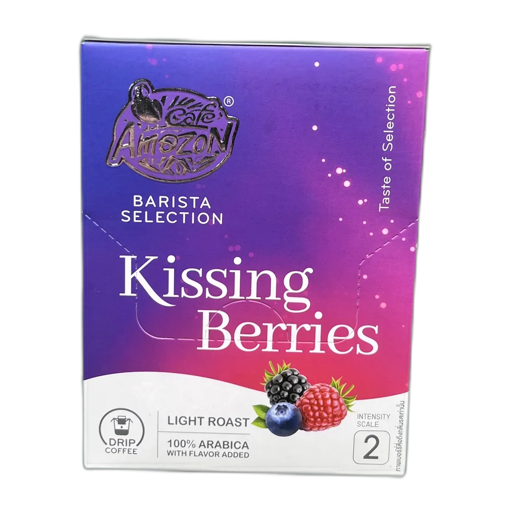 CAFÉ AMAZON Filterkaffee Kissing Berries 50g