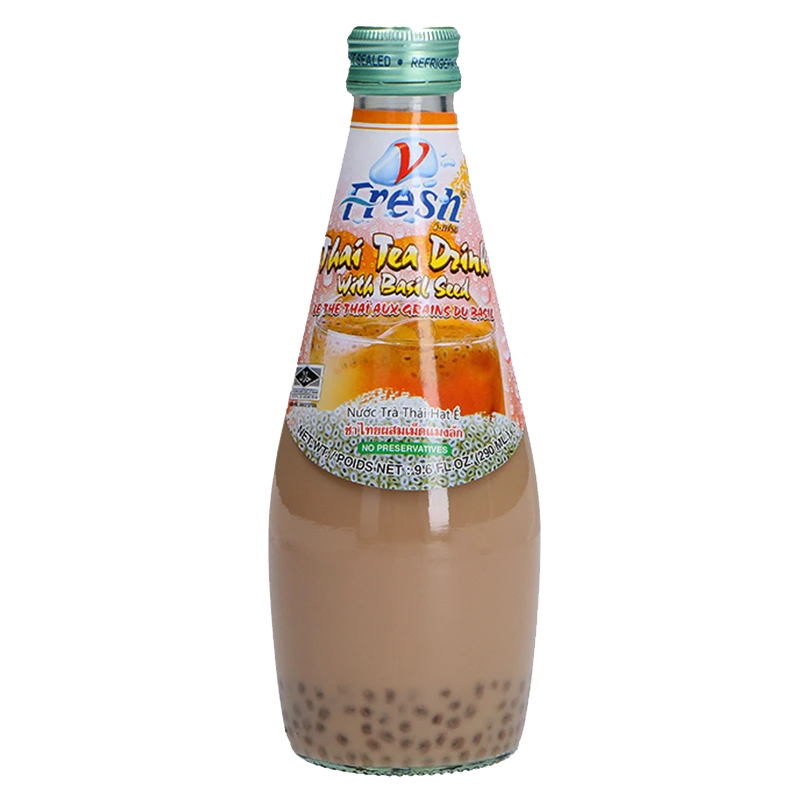 VFRESH Thai Tee Mit Basilikumsamen 290ML
