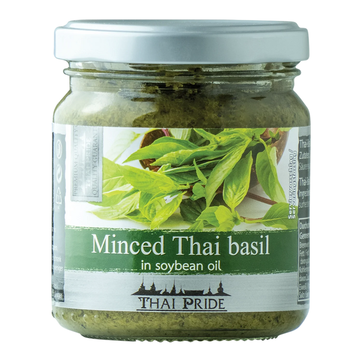 THAI PRIDE Thai Basilikum gehackt 175G
