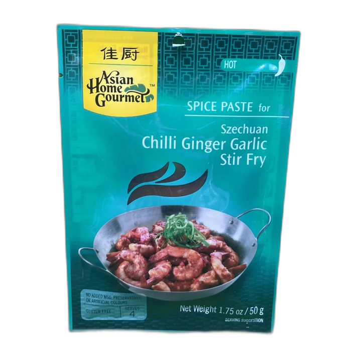 AHG Szechuan Paste Chilli Ginger, Garlic 50G