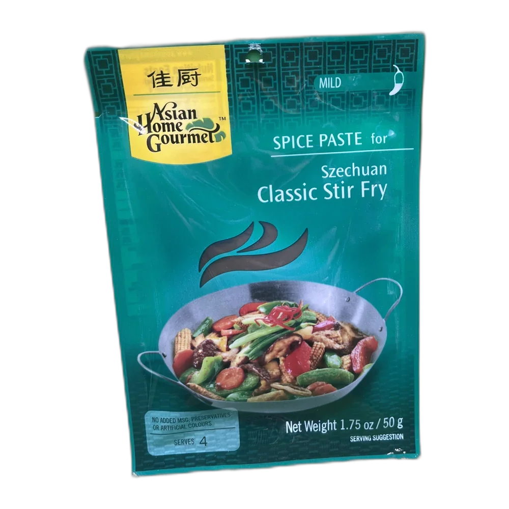 AHG Szechuan Classic Stir Fry Paste 50G