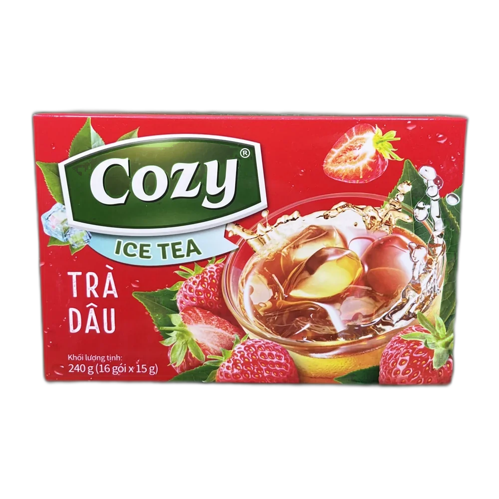 COZY Ice Tea Strawberry Erdbeer 240G