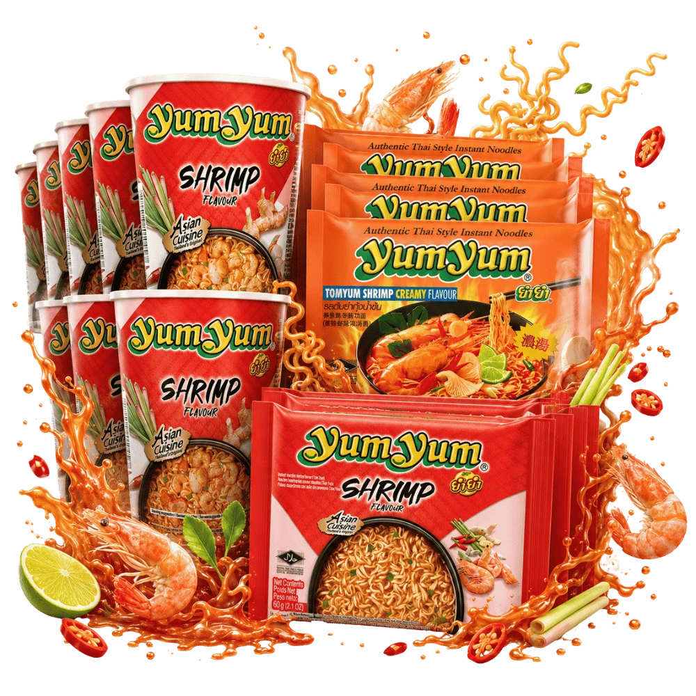 YUM YUM Garnelen Bestseller Box 36x Packungen & Cups
